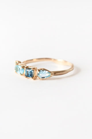 Oceanic Gemstone Ring