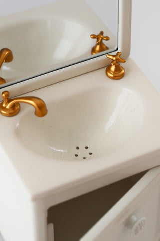 Off White Sink Dresser