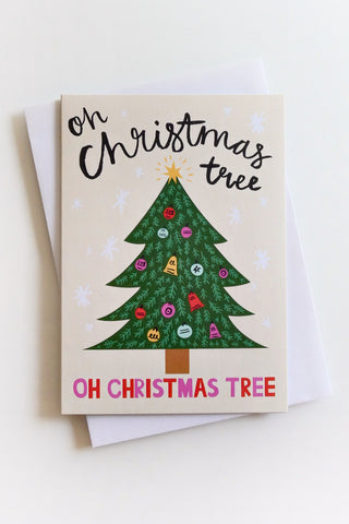 Oh Christmas Tree Greeting Card