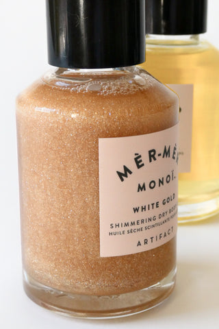 Mèr-Mèr Monoï White Gold Shimmering Dry Body Oil