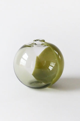 Blown Glass Orb Vase