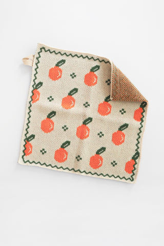 Cotton Knit Fruit Dish Cloth