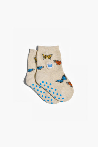 Organic Cotton Kids Socks That Protect Butterflies