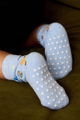 Organic Cotton Kids Socks That Protect Songbirds