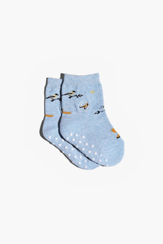 Organic Cotton Kids Socks That Protect Songbirds