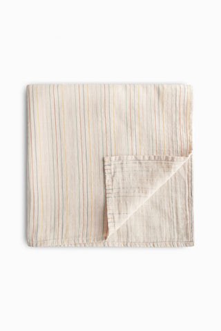 Organic Cotton Swaddle Retro Stripe