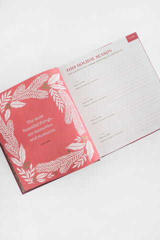 Our Holidays - A Keepsake Book of Memories