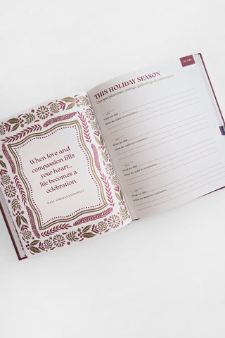 Our Holidays - A Keepsake Book of Memories