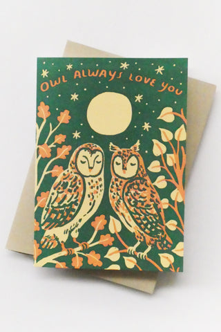 Owl Love Greeting Card