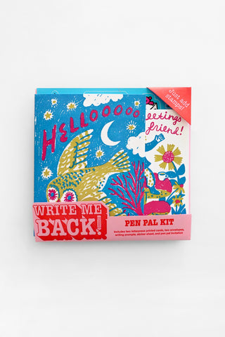 Owl + Gnome Letter Writing Pen Pal Kit
