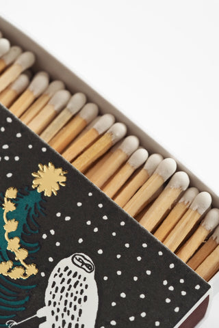 Owl, Moon + Tree Luxury Matches