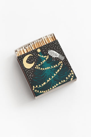 Owl, Moon + Tree Luxury Matches