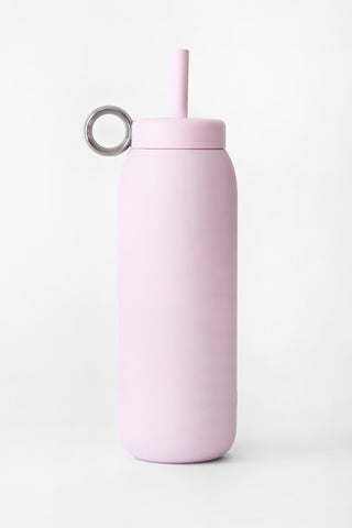 Oyster Straw Cap Stainless Steel Bottle