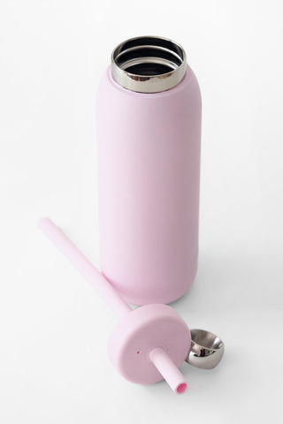 Oyster Straw Cap Stainless Steel Bottle