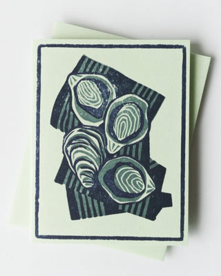 Oysters Greeting Card