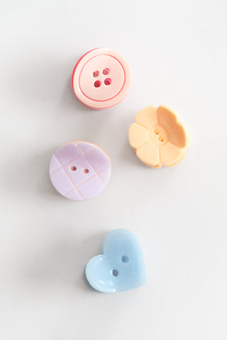 Pastel Button Mini Claw Set