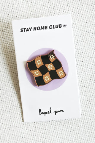 Stay Home Club Enamel Pin