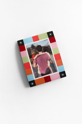 Patchwork Small Magnetic Frame