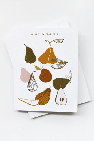 Pear-ents Greeting Card