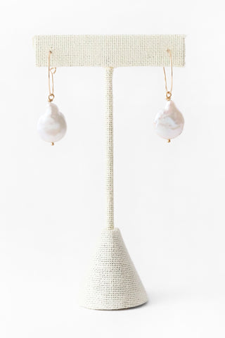 Pearl Hoops