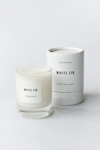 Petite Candle White Fir