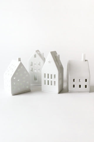 Petite Porcelain Village House