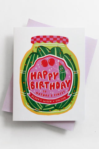 Pickles Birthday Greeting Card