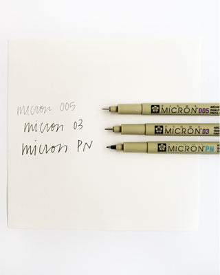 Pigma Micron Felt-Tip Pen – Nahcotta
