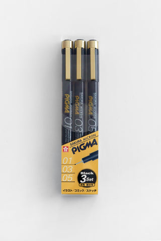 Pigma Micron Set of 3