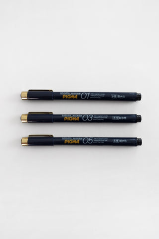 Pigma Micron Set of 3
