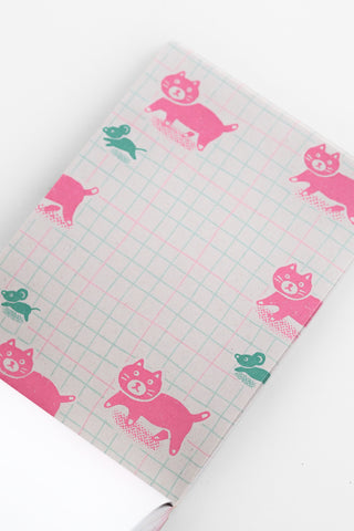 Pink Retro Memo Pad