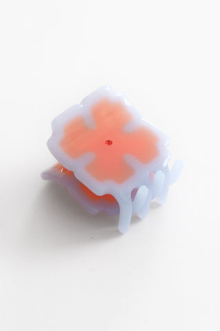 Pixel Bloom Hair Claw