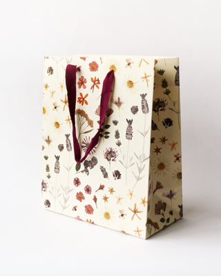 Pressed Flowers Small Gift Bag