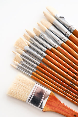 Professional Oil Paint Brush Set