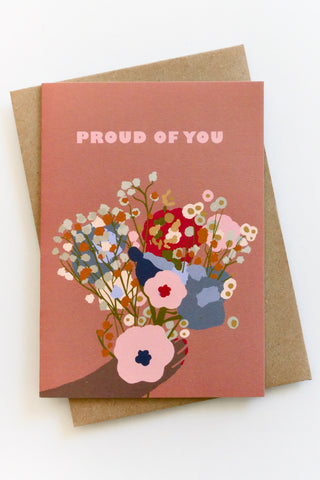 Proud of You Greeting Card