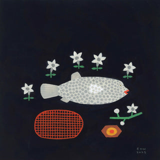 Puffer Fish Ocean Debris