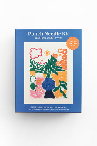 Punch Needle Kit: Blooming Wildflowers