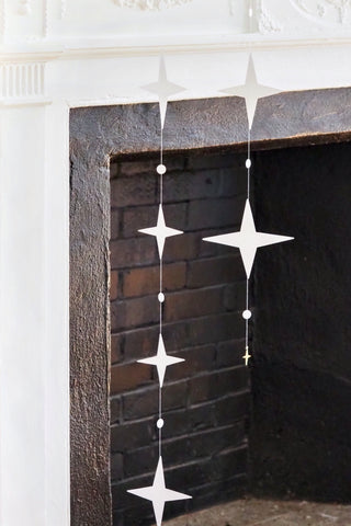 Long 4-Point Stars Chain