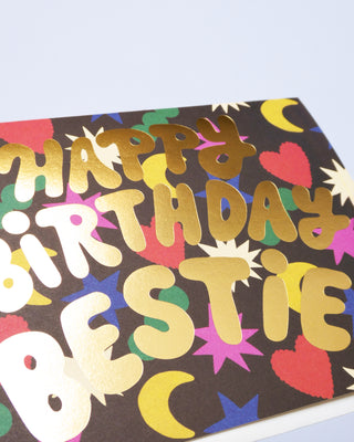 Rainbow Charms Birthday Greeting Card
