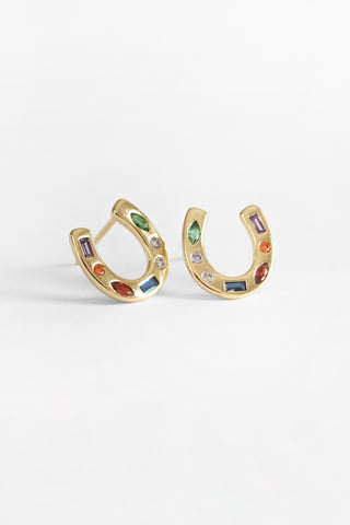 Horseshoe Stud Earrings
