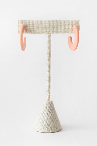 Ray Hoop Earrings Petal