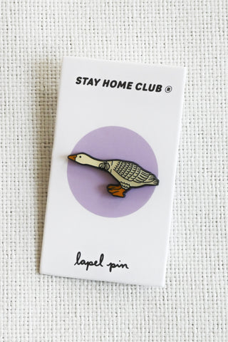 Stay Home Club Enamel Pin