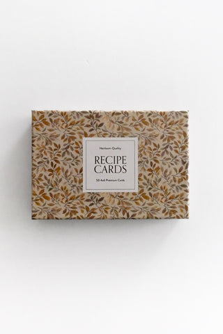 Recipe Cards Set of 50