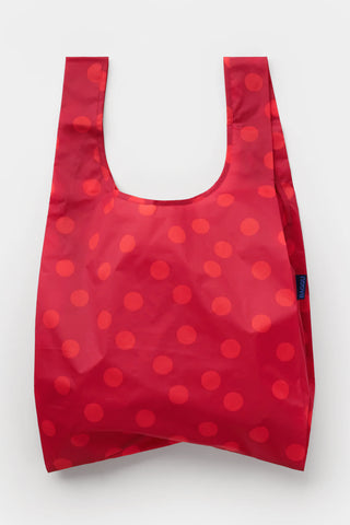 Red Polka Dot Standard Baggu Tote