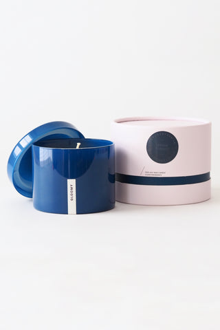 Reusable Glass Candle Gloomy