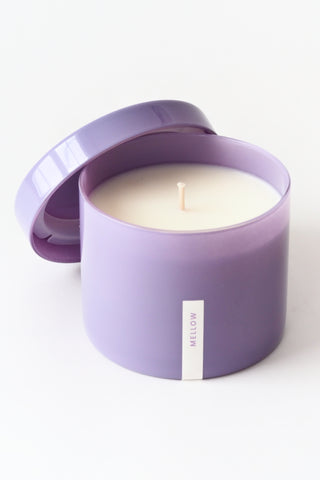 Reusable Glass Candle Mellow
