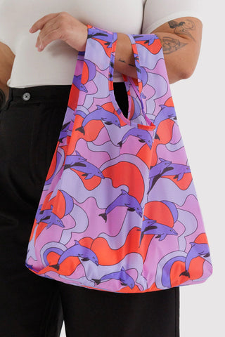 Reusable Standard Patterned Baggu Dolphins