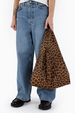 Reusable Standard Patterned Baggu Leopard
