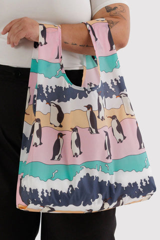 Reusable Standard Patterned Baggu Penguin