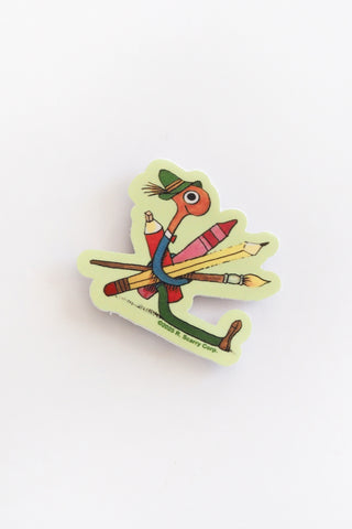 Richard Scarry Vinyl Sticker